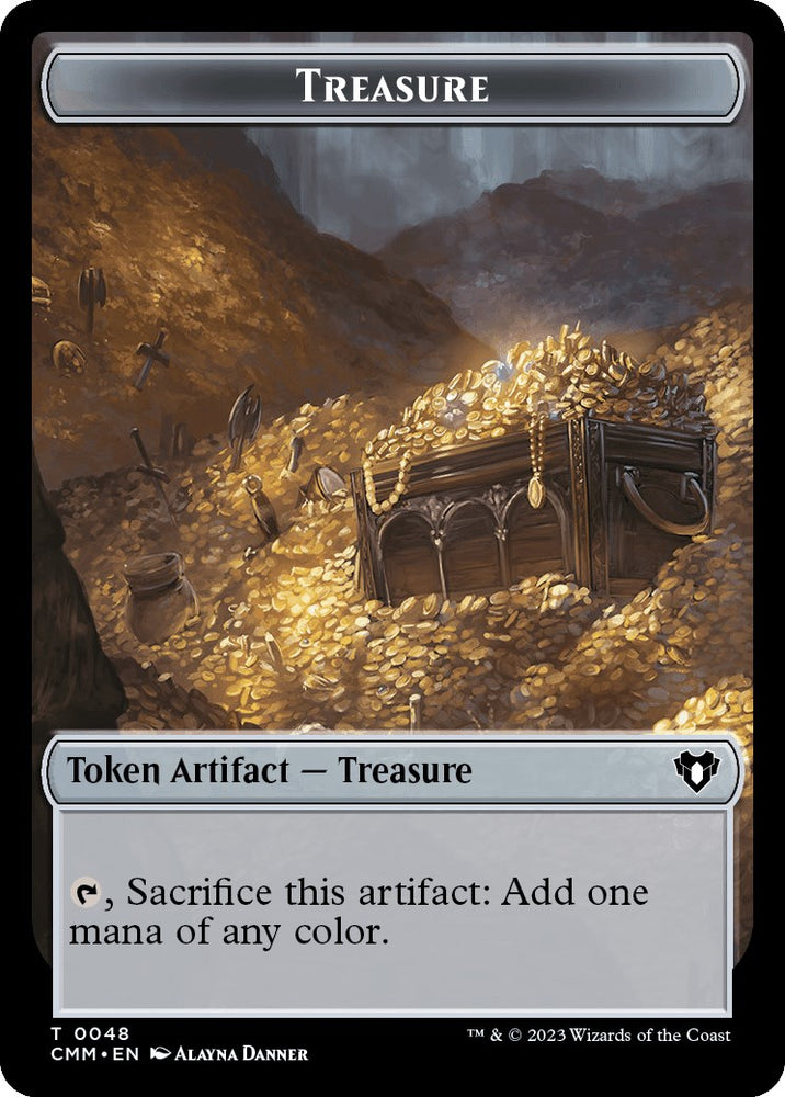 Treasure // Graveborn Double-Sided Token
