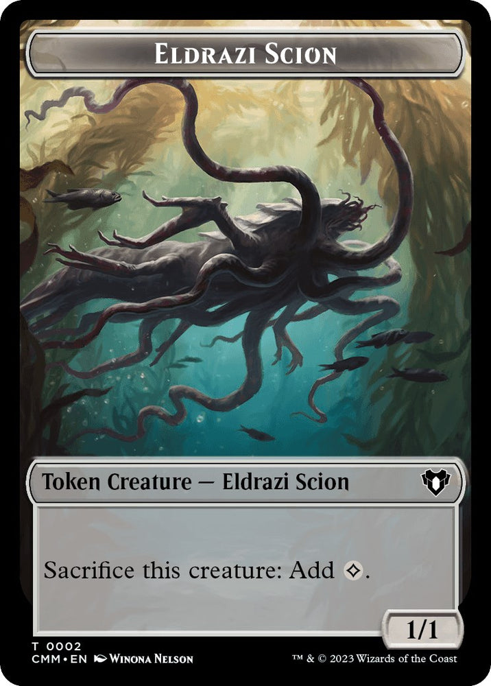 Eldrazi Scion // Cat (0005) Double-Sided Token