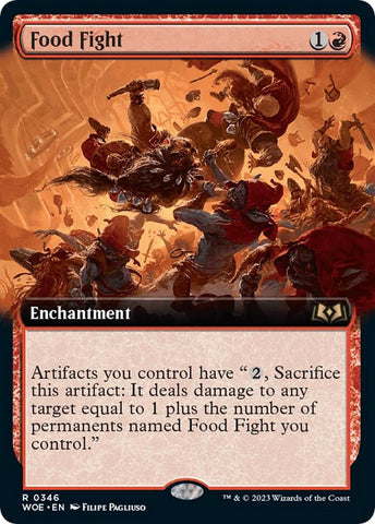 Food Fight (Extended Art)