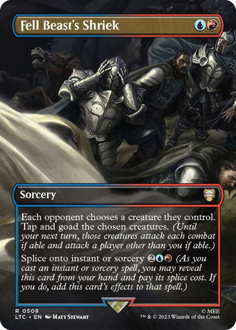 Fell Beast's Shriek (Borderless)