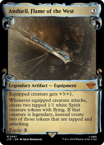 Anduril, Flame of the West (Showcase Scrolls)