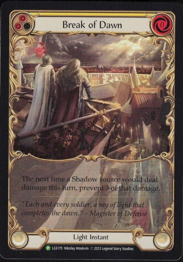 Break of Dawn [LGS170] (Promo)  Rainbow Foil