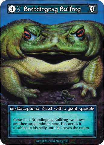 Brobdingnag Bullfrog (Foil) [Alpha]