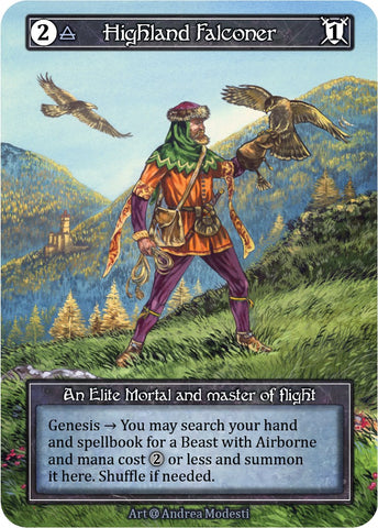 Highland Falconer (Foil) [Alpha]