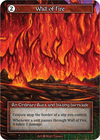 Wall of Fire (Foil) [Alpha]