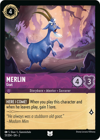 Merlin - Goat (51/204) [Rise of the Floodborn]