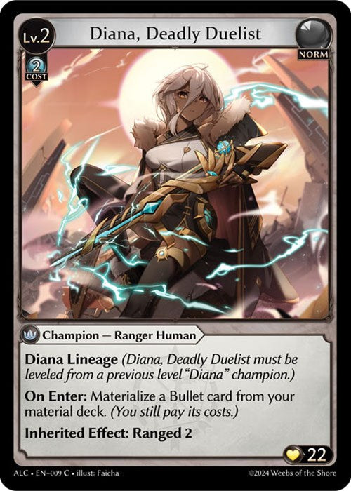 Diana, Deadly Duelist