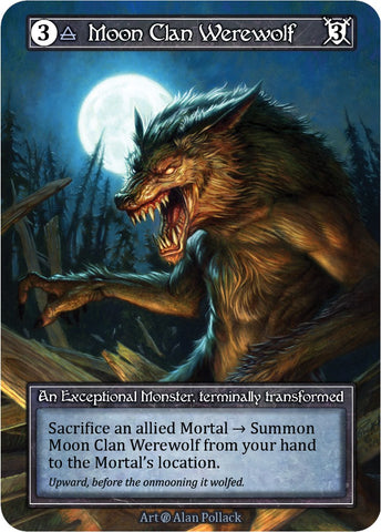 Moon Clan Werewolf (Foil) [Beta]