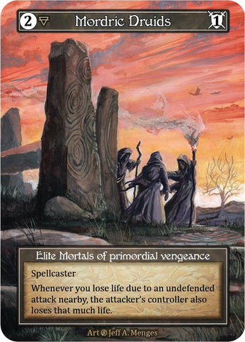 Mordric Druids (Foil) [Beta]