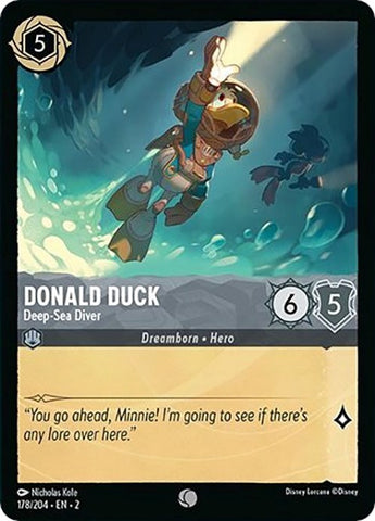 Donald Duck - Deep-Sea Diver (178/204) [Rise of the Floodborn]