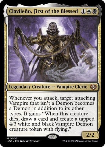 Clavileno, First of the Blessed