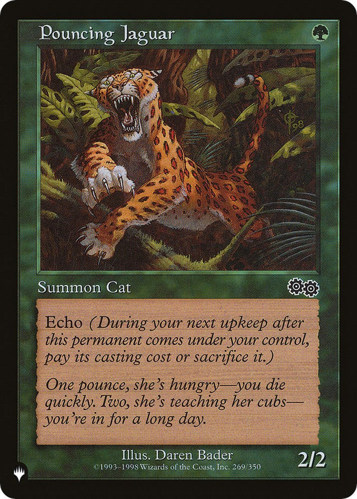 Pouncing Jaguar