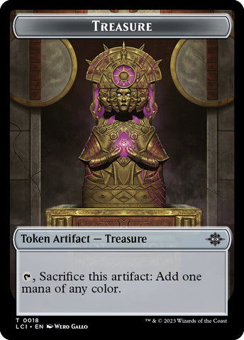 Treasure (0018) // Gnome Soldier Double-Sided Token