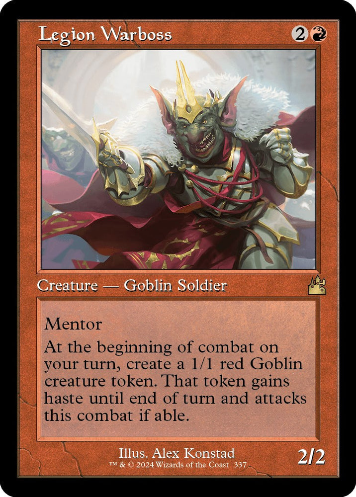 Legion Warboss (Retro Frame)