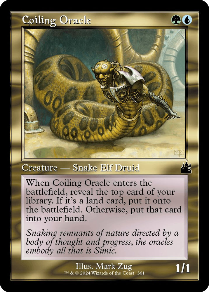 Coiling Oracle (Retro Frame)