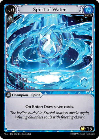 Spirit of Water