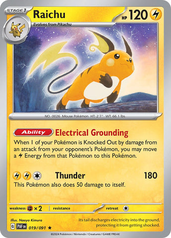Raichu - 019/091
