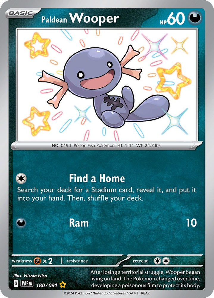 Paldean Wooper - 180/091