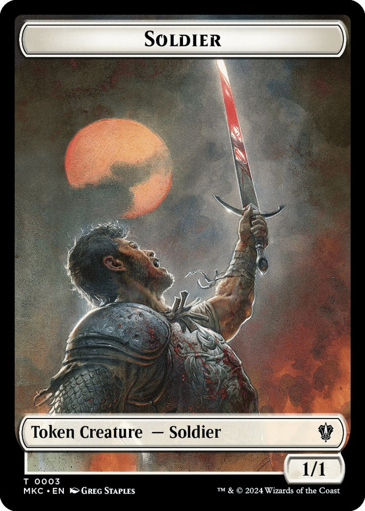 Soldier // Ogre Double-Sided Token