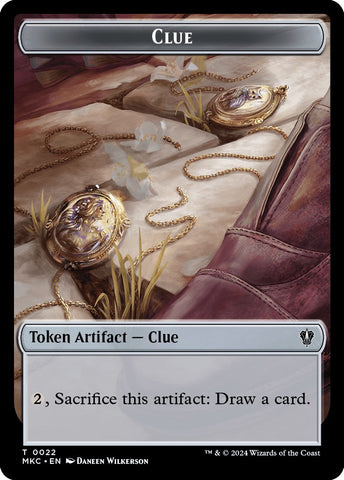 Clue // Insect (0017) Double-Sided Token