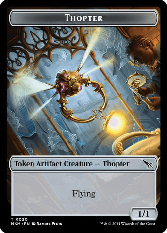 Thopter // Treasure Double-Sided Token