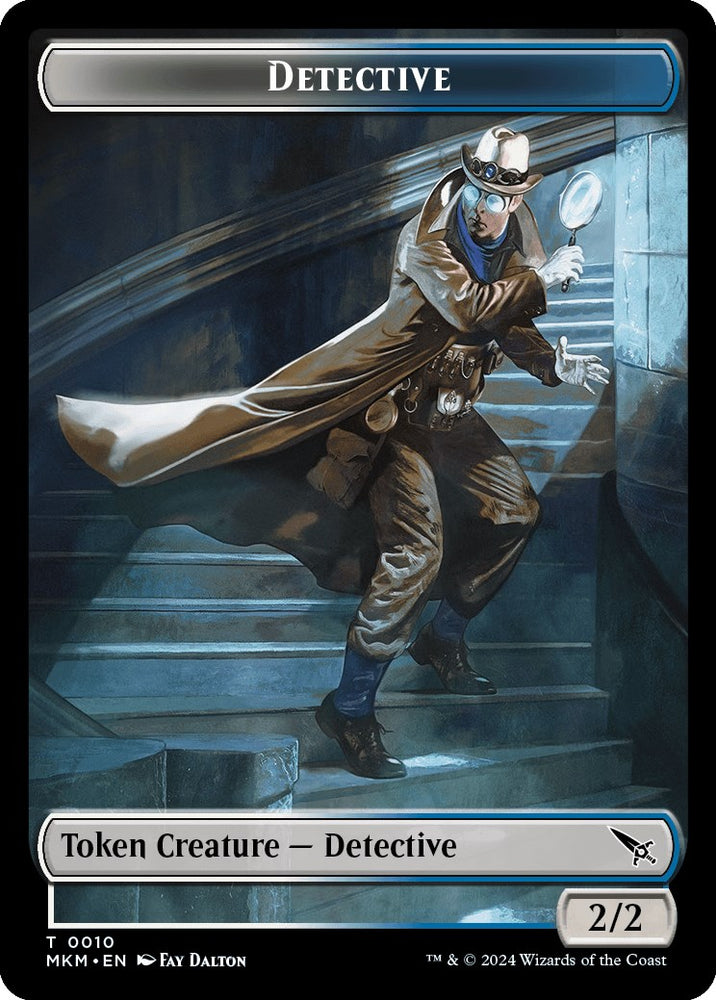 Detective // Human Double-Sided Token