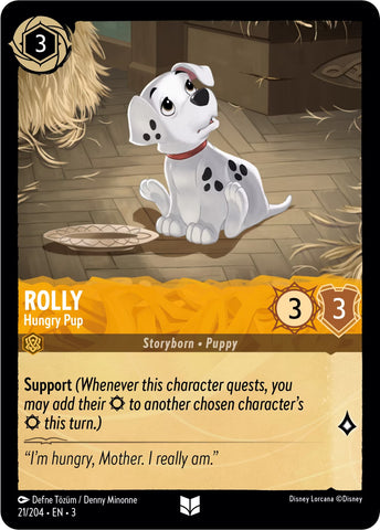 Rolly - Hungry Pup (21/204) [Into the Inklands]