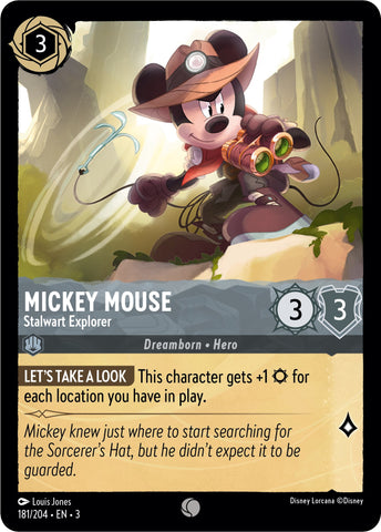 Mickey Mouse - Stalwart Explorer (181/204) [Into the Inklands]