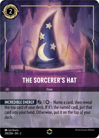 The Sorcerer's Hat (Alternate Art) (210/204) [Into the Inklands]