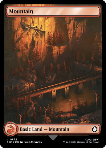 Mountain (0852) (Surge Foil)