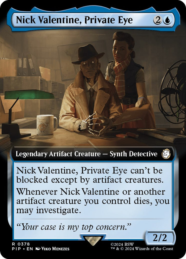 Nick Valentine, Private Eye (Extended Art)