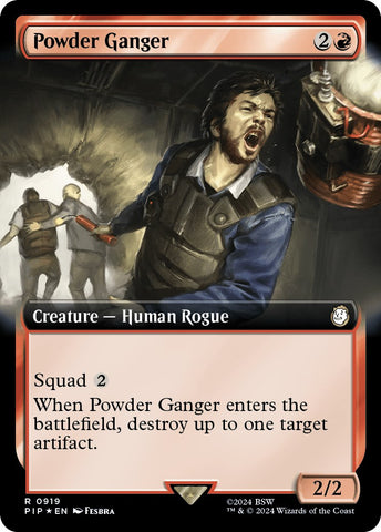 Powder Ganger (Extended Art) (Surge Foil)