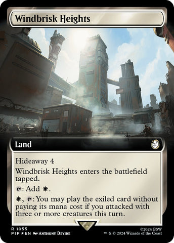 Windbrisk Heights (Extended Art) (Surge Foil)