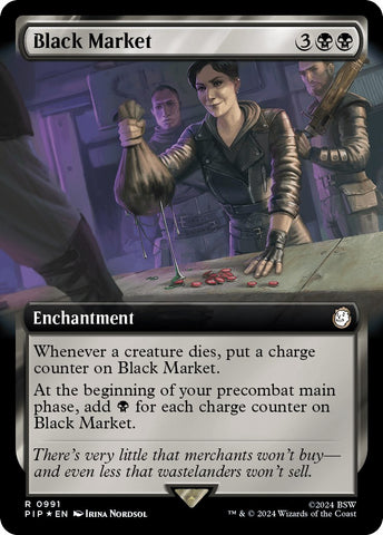 Black Market (Extended Art) (Surge Foil)