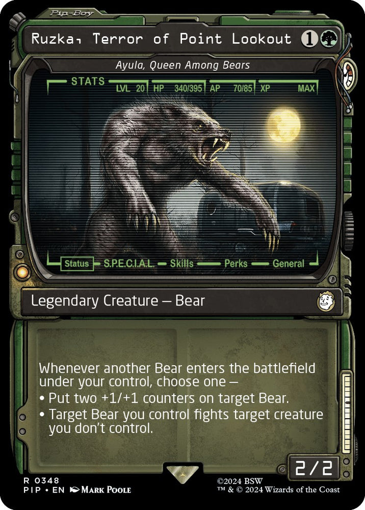 Ruzka, Terror of Point Lookout - Ayula, Queen Among Bears (Showcase)