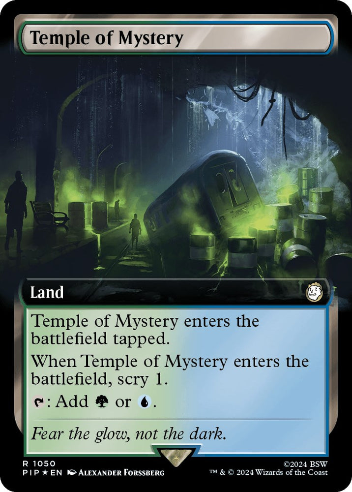 Temple of Mystery (Extended Art) (Surge Foil)