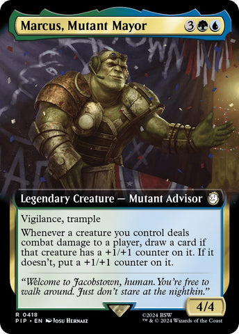 Marcus, Mutant Mayor (Extended Art)