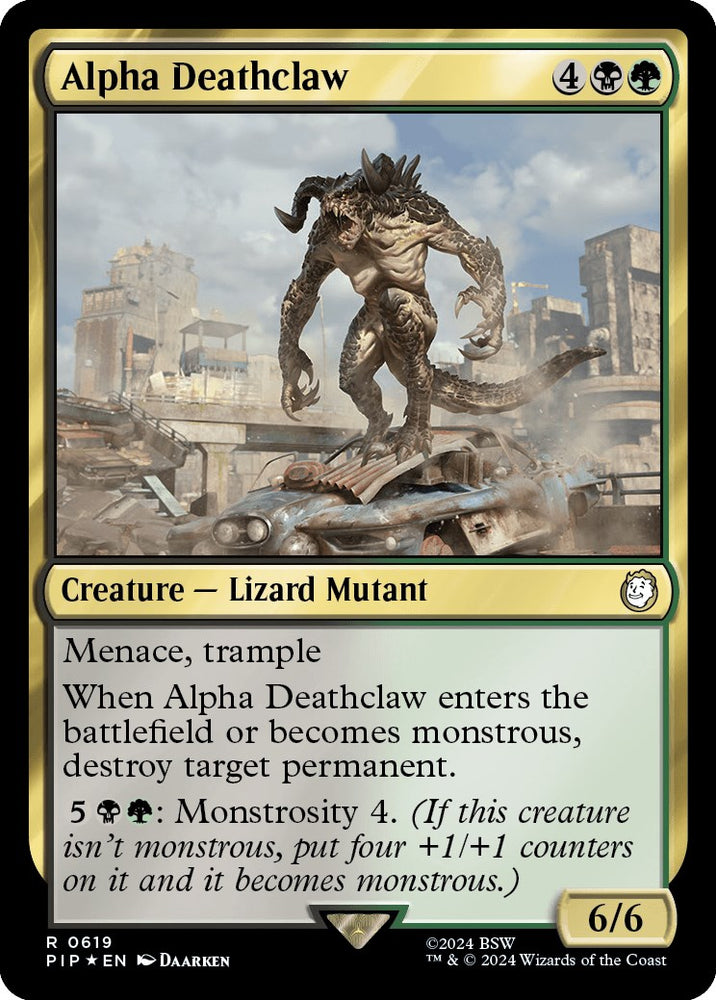 Alpha Deathclaw (Surge Foil)