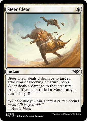 Steer Clear