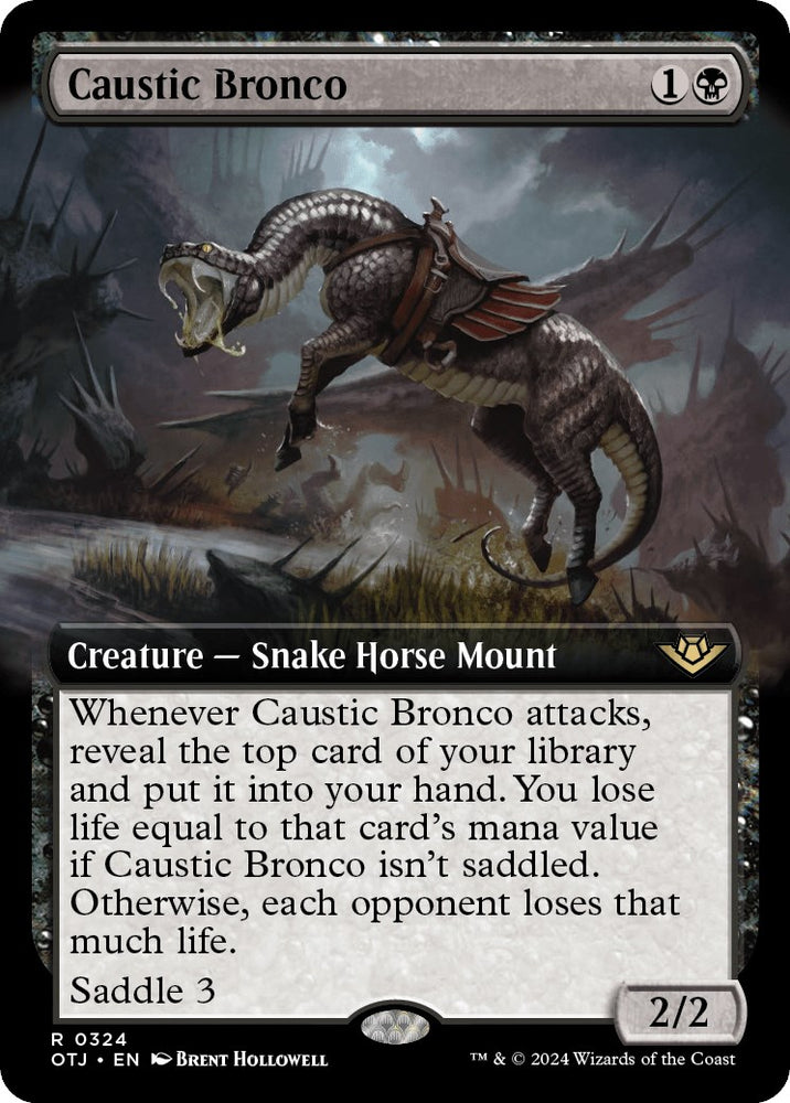 Caustic Bronco (Extended Art)