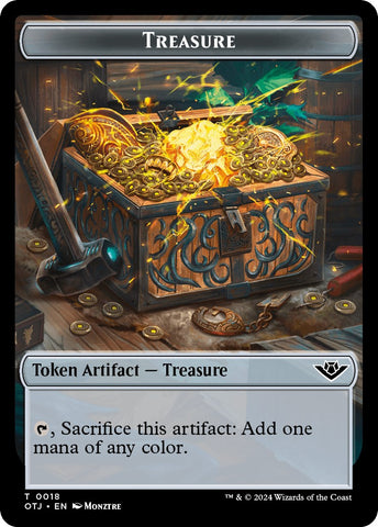 Treasure // Elk Double-Sided Token