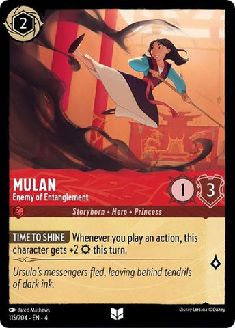 Mulan - Enemy of Entanglement (115/204) [Ursula's Return]
