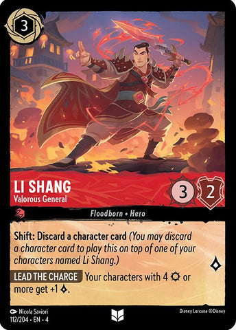 Li Shang - Valorous General (112/204) [Ursula's Return]