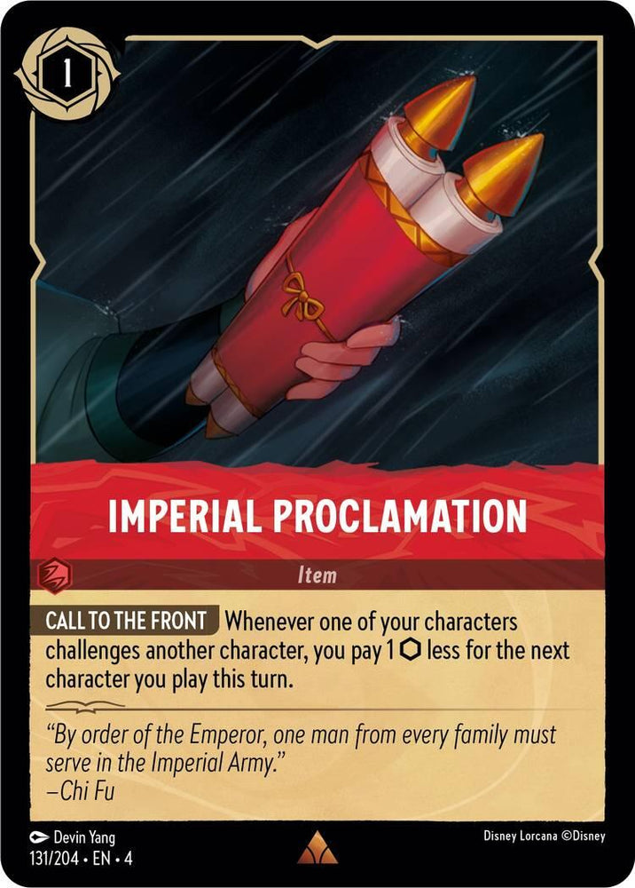 Imperial Proclamation (131/204) [Ursula's Return]