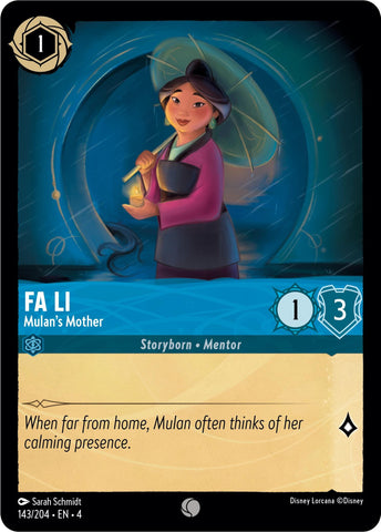 Fa Li - Mulan's Mother (143/204) [Ursula's Return]