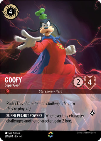 Goofy - Super Goof (Enchanted) (214/204) [Ursula's Return]