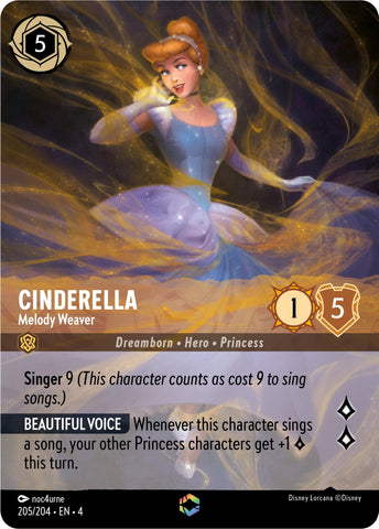 Cinderella - Melody Weaver (Enchanted) (205/204) [Ursula's Return]
