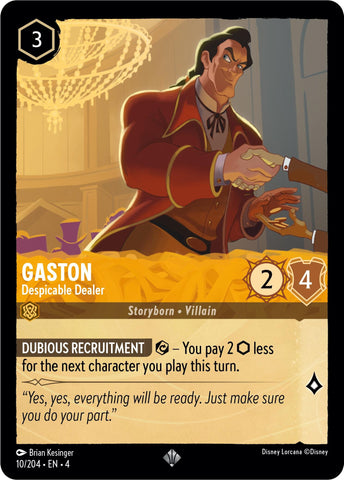 Gaston - Despicable Dealer (10/204) [Ursula's Return]