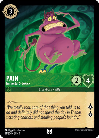 Pain - Immortal Sidekick (81/204) [Ursula's Return]