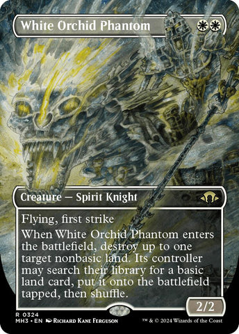 White Orchid Phantom (Borderless)